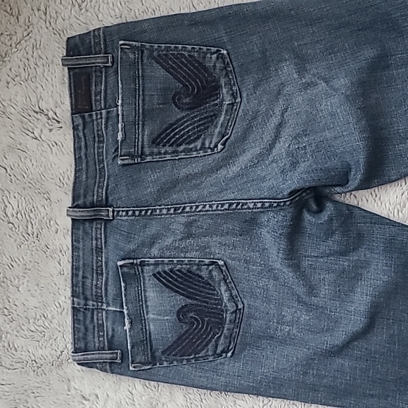 Citizens of Humanity Women's Jeans Straight Leg Size 29 Blue w/ Belt Wrap BOGO - Picture 6 of 15